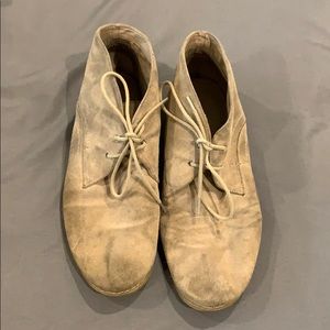 Franco Sarto leather upper balance man-made shoes